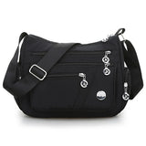European Women Messenger Bag Lightweight Nylon Waterproof Shoulder Bag