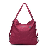 Women Nylon Backpack School Bags For Teenager Casual Female Shoulder Bags