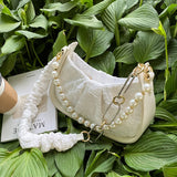 Pleated Soft PU Leather Crossbody Bag for Women 2021