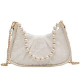 Pleated Soft PU Leather Crossbody Bag for Women 2021