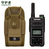 Tactical Walkie-Talkie Bag Molle Waist Belt Camouflage Phone Pouch