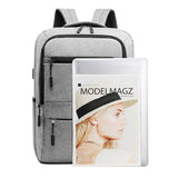 USB Charging Man Bag Casual Bookbag Large Capacity Men Bag Business