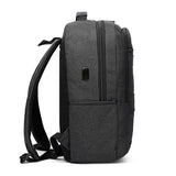 USB Charging Man Bag Casual Bookbag Large Capacity Men Bag Business