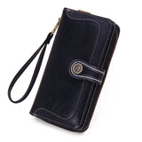 Retro Long Wallet Women's Multi-function Clutch Bag Carteira Portfel Damski