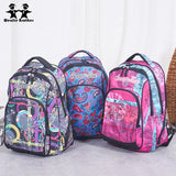 Large Capacity Nylon Backpacks Retro Casual School Travel Bags