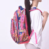 Large Capacity Nylon Backpacks Retro Casual School Travel Bags