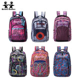 Large Capacity Nylon Backpacks Retro Casual School Travel Bags