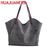 Women's Large Canvas Tote Bag - Stylish and Spacious Carryall