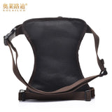 Waterproof Canvas Waist Bag Men Fanny Pack Leg Bag