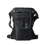 Waterproof Canvas Waist Bag Men Fanny Pack Leg Bag