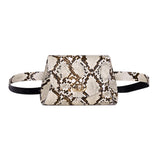 Women Snake Cross Chest Bag Shoulder Messenger Bag