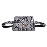 Women Snake Cross Chest Bag Shoulder Messenger Bag