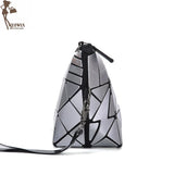 Geometric Chain Messenger Bag Crossbody Travel Bag