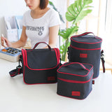Thermal Insulated Lunch Bag for Women and Kids, Travel Cooler Thermo Picnic Bag
