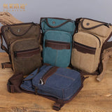 Men Canvas Waterproof Waist Pack Military Leg Bag Thigh Pocket