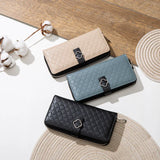 Women's Pu Buckle Printing Handbag Large Capacity Bag