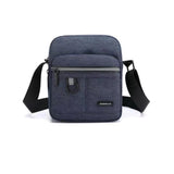 Men Canvas Mini Crossbody Bag Retro Shoulder Phone Bag PT1137