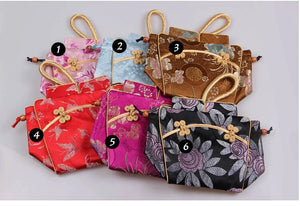 Chinese/India Silk Embroidered Bag, Cheongsam Tangzhuang Handbag