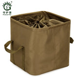 Portable Folding Storage Basket 600D Polyester Waterproof Tactical Vest