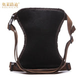 Men Waterproof Canvas Waist Bag Leg Bag Military Hip Pouch