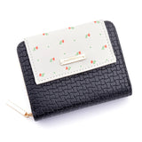 Small Zipper Buckle Wallet Women's Short Wallet