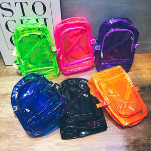 Transparent Shoulder Bag Waterproof Beach Backpack