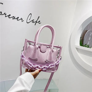 ShengShi Pure & Fresh Jelly Candy Single Shoulder Bag