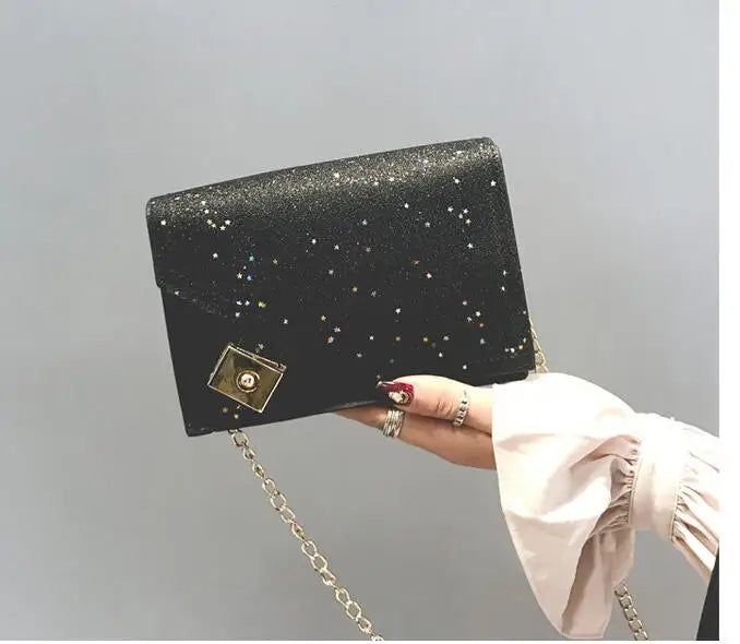 Sequins Small Party Bag Single Shoulder Chain Bag