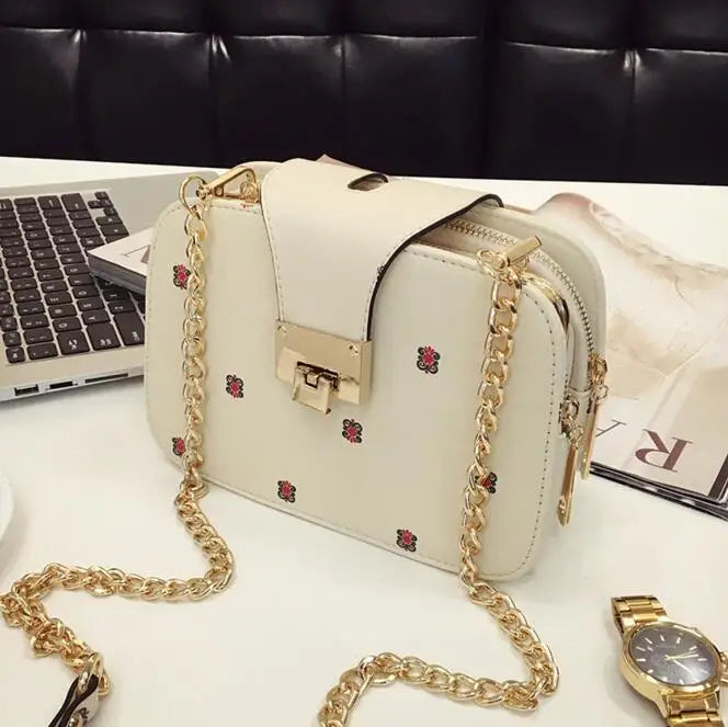 Women Chain Crossbody Bag Single Shoulder