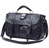 Skull Rivet Single Shoulder Tote Bag