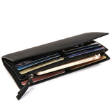 Men's Long Zip Wallet Business Handbag