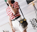 Retro Owl Shoulder Bag for Women