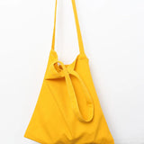 Canvas Messenger Shoulder Bag Solid Crossbody Bags for Women