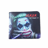 Joker Character Print Leather Wallet Set