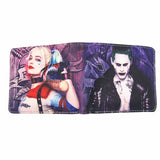Joker Character Print Leather Wallet Set