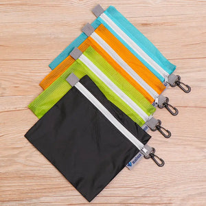 Waterproof Zipper Storage Tool Pouch with Hook