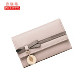 Women's Short Bow Pendant Wallet