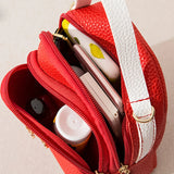 PU Leather Backpack Ladies Girl Small Shoulder Bag Women Style Backpack Solid Mi