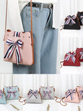 Bowknot Bucket Bag Crossbody Bag for Women