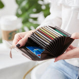 Puriti Card Bag with Leaf Pendant Card Position Female Cover