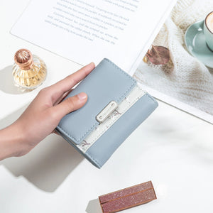 Women's Personalized Short Foldable Change Purse