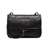 Crossbody Handbag for Women Rhombus All Match Large Capacity Shoulder Bag