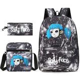 Sally Face 3D Printed Backpack Set