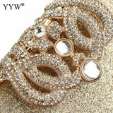 Sequin Clutch Bag Evening Purse Chain Rhinestone Shoulder Wallet