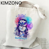 Cotton Shopping Bag Eco-Friendly Tote Jute Reusable Carry Canvas Beach