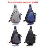 Shuangzi One Shoulder Bag Men Messenger Bags Waterproof Sling Chest Bag
