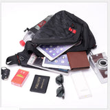 Shuangzi One Shoulder Bag Men Messenger Bags Waterproof Sling Chest Bag