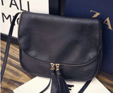 Stacy Bag 030916 Tassel Flap Bag for Women