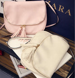 Stacy Bag 030916 Tassel Flap Bag for Women