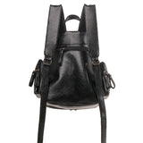 Stacy Bag 072716 Lady PU Leather Backpack Casual Travel Bag